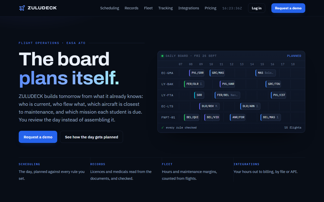 zuludeck.com — the platform’s website.